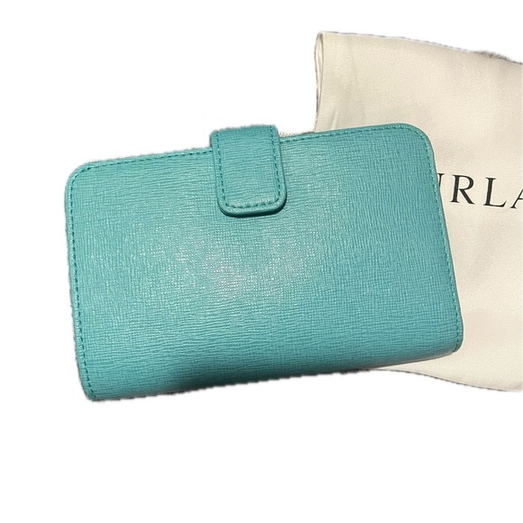 Furla Blue Turquoise Women's Wallet - Picture 3 of 12